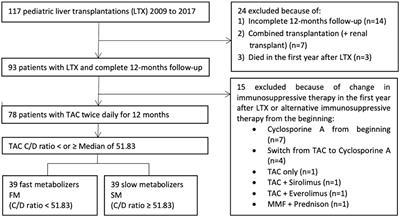 Role of Tacrolimus C/D Ratio in the First Year After Pediatric Liver Transplantation